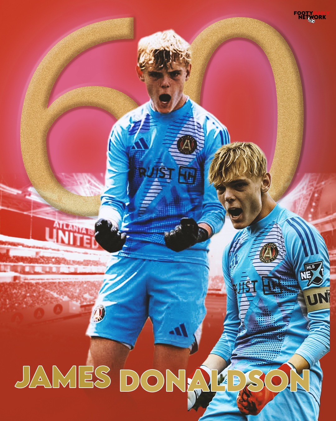 Atlanta United 2 Sign 16-Year-Old Goalkeeper James Donaldson to First Pro Deal