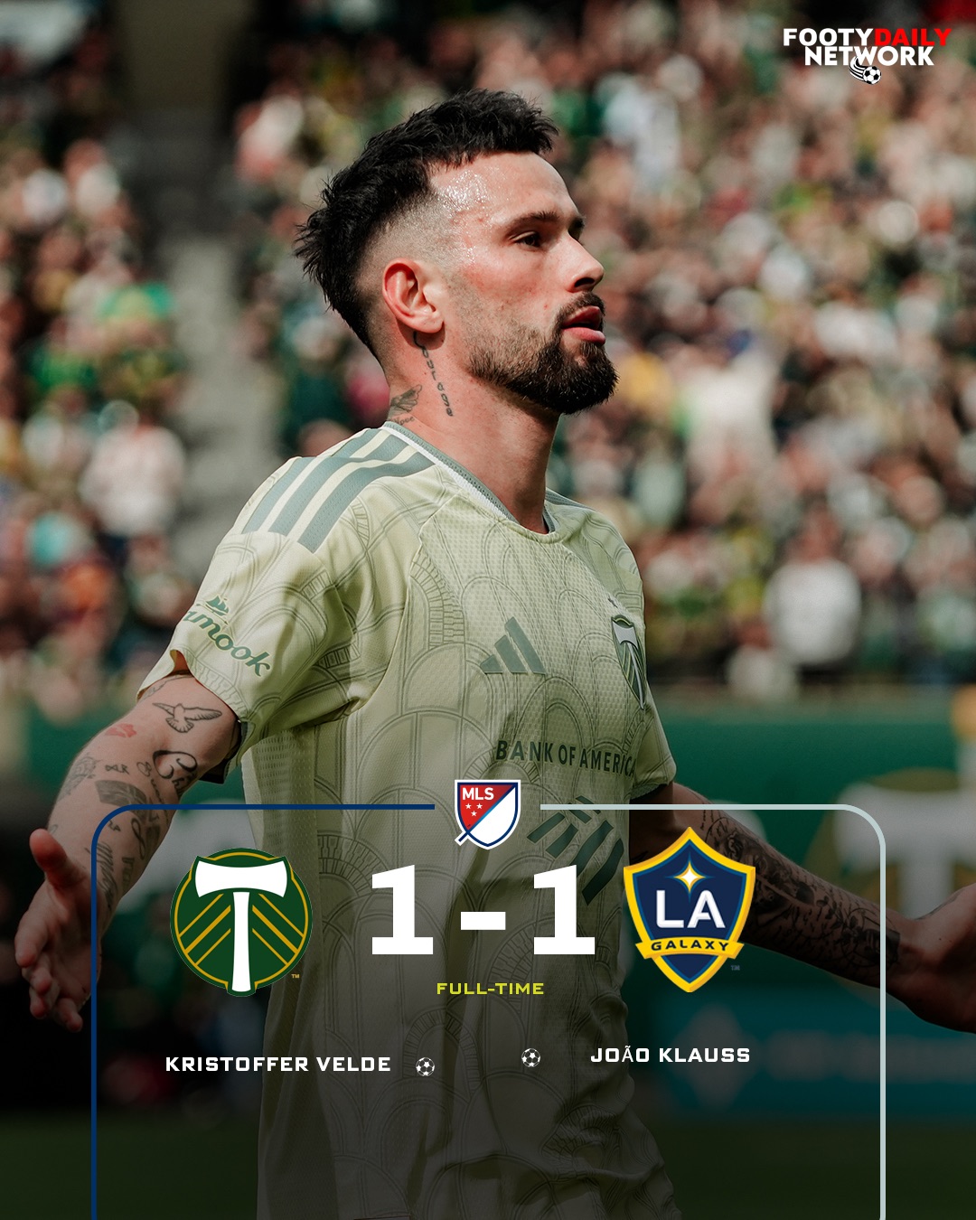 Portland Timbers Hold Firm in Gritty Draw with LA Galaxy