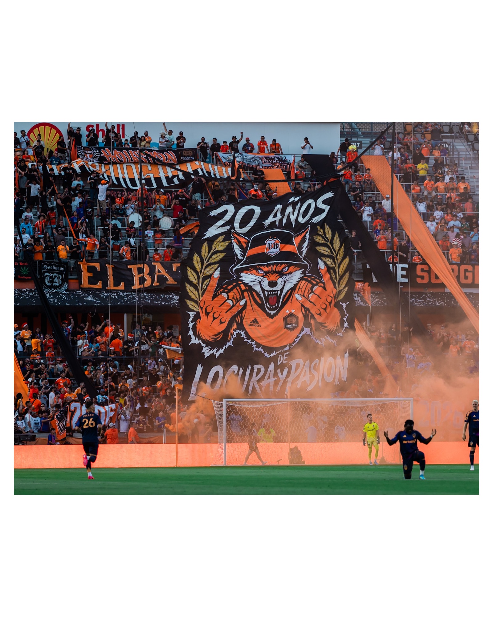 LA Galaxy versus Houston Dynamo